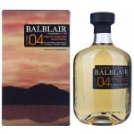 Balblair Bourbon Matured 2004 46% 1 l (karton) – Hledejceny.cz