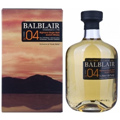 Balblair Bourbon Matured 2004 46% 1 l (karton) – Hledejceny.cz