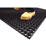 Coba Ringmat Honeycomb gumová rohož černá 0,4 x 0,6 m – Sleviste.cz