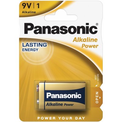 Panasonic Alkaline Power 9V 1ks 6LF22APB/1BP – Zboží Živě