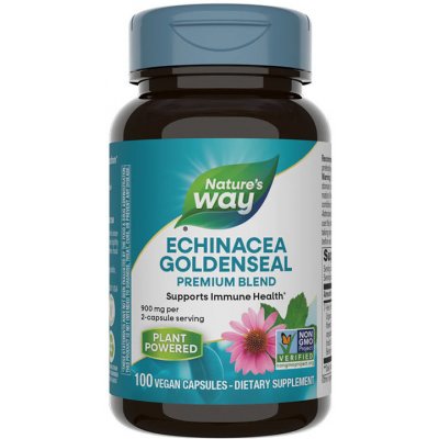 Nature's Way Echinacea Goldenseal Premium Blend 100 kapslí – Hledejceny.cz