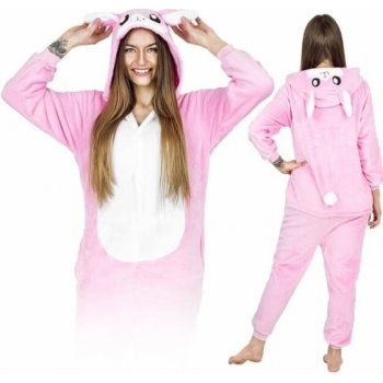 Králík KIGURUMI ONESIE TEPLÁKY PYŽAMO KOMBINÉZA KIGU