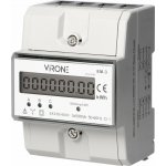 Elektroměr 3F na DIN lištu třífázový VIRONE EM-3 digitální – Hledejceny.cz