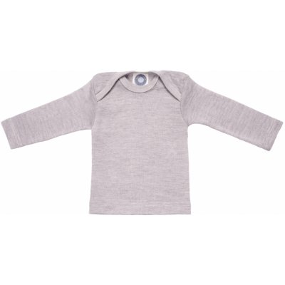 Dětské z merino vlny a hedvábí šedé Cosilana – Zboží Dáma