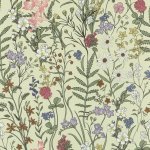 Abyssaly Samolepicí tapeta s hnědým květem, 44 cm x 1000 cm, lepidlo na nábytek, vinylová tapeta, – Zboží Dáma