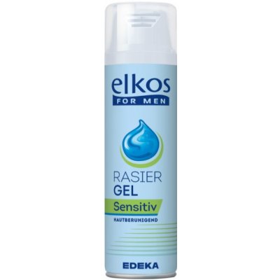 Elkos For Men gel na holení Sensitiv XXL 250 ml – Zbozi.Blesk.cz