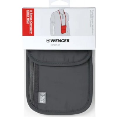 Wenger Rfid pouzdro na pas a karty Grey – Zboží Živě