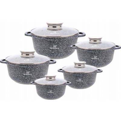 KlönBerg Sada hrnců keramická 10 ks KB3931 – Hledejceny.cz