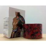 BB Tape červená s lebkami 5 cm x 5 m – Zboží Dáma