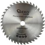 GEKO Pilový kotouč na dřevo s SK plátky 300 x 32 / 40 Z G00149 – Zbozi.Blesk.cz