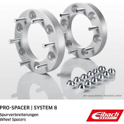 Distanční podložky Eibach Pro-Spacer Silver S90-8-25-002 pro SSANGYONG REXTON / REXTON II (GAB_) 2.7 Xdi • 120 kW • 2004–2024