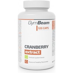 GymBeam Extrakt z brusinek 120 kapslí