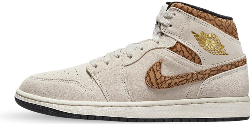 Nike Air Jordan 1 Mid SE Brown Elephant