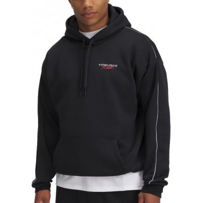 Under Armour PJT RCK ICON fleece HDY černá 1389916-001 – Zboží Mobilmania