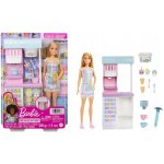 Barbie Prodavačka zmrzliny blondýnka herní set – Zbozi.Blesk.cz