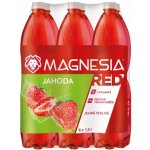 Magnesia Red jemně perlivá minerální voda Jahoda 6 x 1,5 l – Zbozi.Blesk.cz