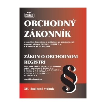 Obchodný zákonník Zákon o obchodnom registri