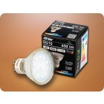 LED line LED žárovka GU10 se stříbrným okrajem, 5W, 120° [241987] Studená bílá – Hledejceny.cz