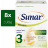 Umělá mléka Sunar 3 Sensitive 8 x 500 g