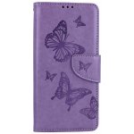 TopQ Xiaomi Redmi Note 12 knížkové Butterfly fialové – Sleviste.cz