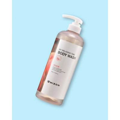 Mizon My Relaxing Time Body Wash Peach sprchový gel 750 ml – Zboží Mobilmania