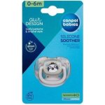 Canpol Babies symetrický silikon dudlík svítící Exotic Lenochod šedá – Zboží Mobilmania