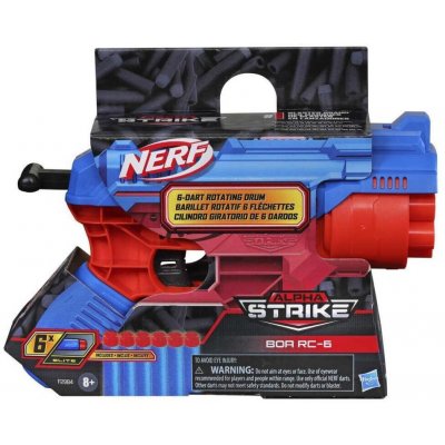 NERF HASBRO Alpha Stirke BOA RC-6 set blaster + 6 šipek plast – Zbozi.Blesk.cz