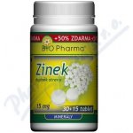 Bio-Pharma Zinek 15 mg 45 tablet – Zboží Mobilmania