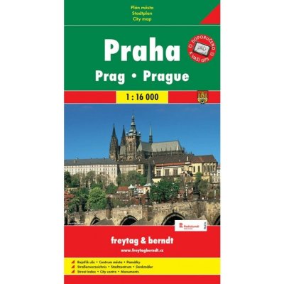 Kartografick Praha mapa GC 1:16 000 MO – Zboží Mobilmania