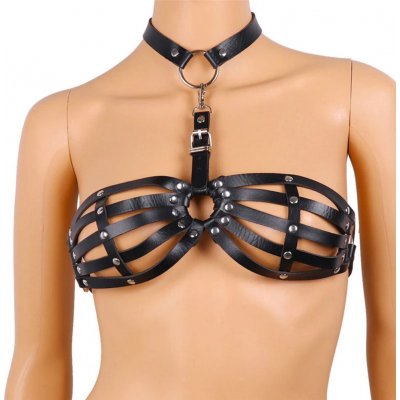 JGF Harness Bra Eco Leather