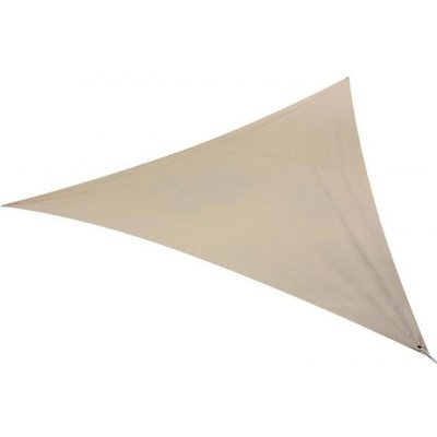 STREND PRO Stínící plachta ROWENA trojúhelníková, 3,6×3,6 m, PE, krémová, UV stabilní 802215