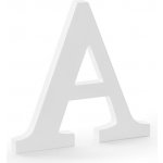 Dřevěné písmeno "A" BÍLÉ, 20 cm – Zboží Dáma Dřevěné písmeno "A" BÍLÉ, 20 cm – Zboží Dáma