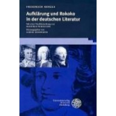 Aufklrung und Rokoko in der deutschen Literatur Sengle Friedrich