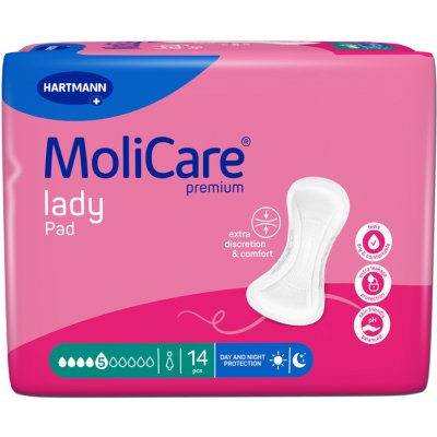 MoliCare Premium Lady 5 kapek 14 ks – Zboží Dáma