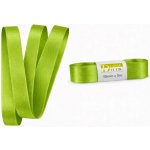 Stuha saténová hráškově zelená - skládaná 15mm x 3m (6,-Kč/m) – Hledejceny.cz