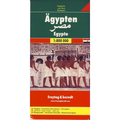 Egypt mapa Freytag 1:800 000 – Sleviste.cz