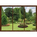 AG design FTS-1314 Papírová fototapeta Window in garden rozměry 360 x 254 cm – Zboží Dáma