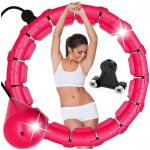 MSport Hula hoop s výstupky 46 cm růžová – Zboží Dáma