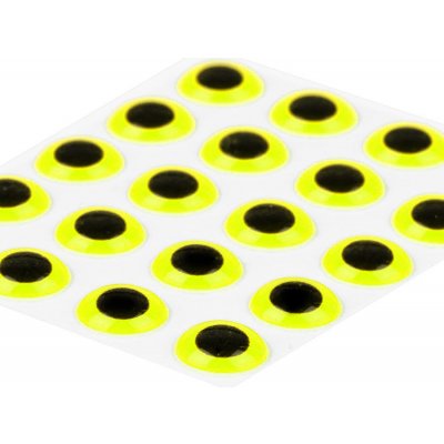 Sybai Epoxidové Oči 3D Epoxy Eyes Fluo Yellow 7 mm – Hledejceny.cz