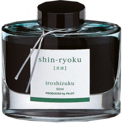 Pilot inkoust v lahvičce 50 ml. IROSHIZUKU Barva: Shin-Ryoku – Zboží Dáma