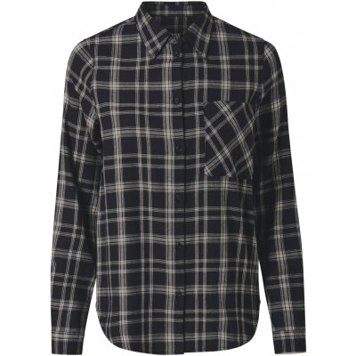 esmara dámská flanelová košile černá – Zboží Dáma