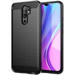 Pouzdro Forcell Case CARBON XIAOMI REDMI 9 černé – Zboží Mobilmania