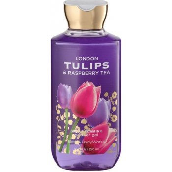 Bath & Body Works sprchový gel London Tulips & Raspberry Tea 295 ml