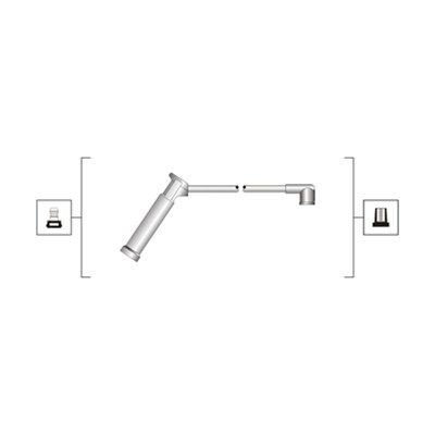 Sada kabelů pro zapalování MAGNETI MARELLI 941319170084 – Zboží Mobilmania