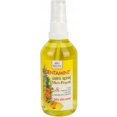 Bione Cosmetics Bio dentamint ústní sprej Med a Propolis 115 ml – Zboží Dáma