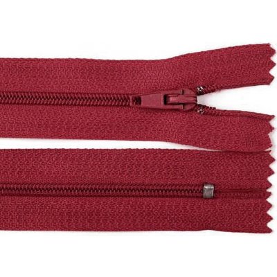 Spirálový zip šířka 3 mm délka 20 cm pinlock Barva: 178 bordó – Hledejceny.cz