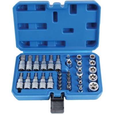 SATRA Nástrčné hlavice TORX E4 - E20, T10 - T60, S-34TES