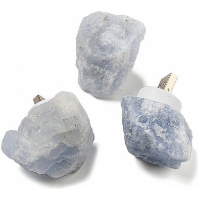 Nefertitis Akvamarínová USB lampička NF55061 - cca 3 - 4,5 x 2,5 - 4 cm – Zboží Dáma