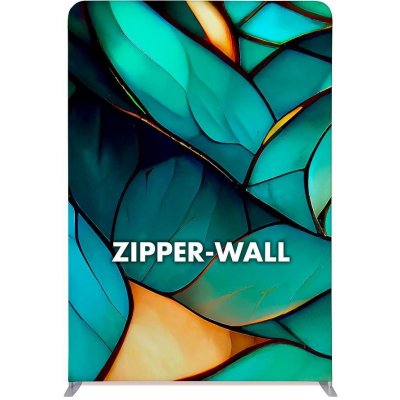 Jansen Display Rovná textilní reklamní stěna Zipper-Wall Straight Basic 200 x 300 cm – Zboží Živě
