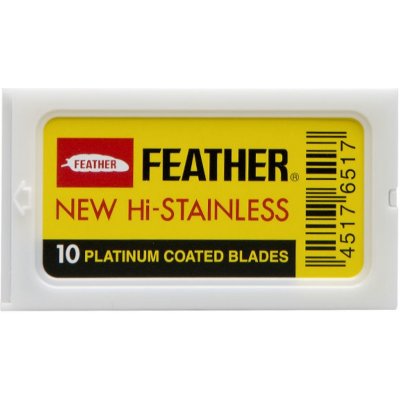 Feather Hi-Stainless Platinum žiletky 10 ks – Zboží Dáma
